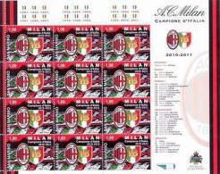 2011 - SAN MARINO - MILAN CAMPIONE D´ITALIA - EMISSIONE COMUNE CON L´ITALIA. MNH - Unused Stamps