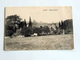 Carte Postale Ancienne : LE TEIL : Chateau De Joviac - Le Teil
