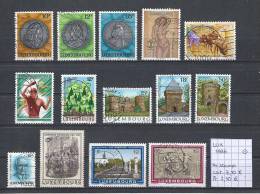 Luxemburg 1986 - 14 Zegels Gest./obl./used - Usados