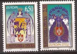 1997 X  69-70  BOSNIA ERZEGOVINA EUROPA 1997 REPUBLIKA SRPSKA MNH - 1997