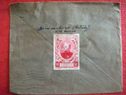 Lettre 1938 + Vignette Joffre - Covers & Documents