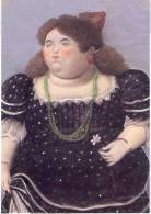 Lote PEP303, Colombia, Postal, Postcard, Fernando Botero, Mujer, Pastel - Colombia