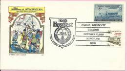 NORSK HOSTFEST STATION, 13.10.1990., USA, Cover - 1981-00