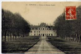 27 - CONCHES - Château De Quenet (façade) - Conches-en-Ouche