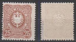 D.R.Nr.43ca,postfrisch,gep. - Unused Stamps