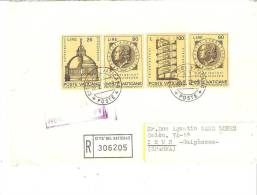 CARTA  REGISTERED 1972 - Covers & Documents