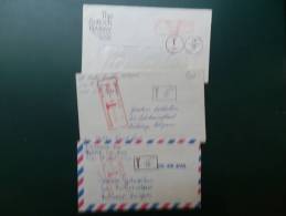 DOOS 4/LOT12    3 LETTERS  TAXE - Storia Postale