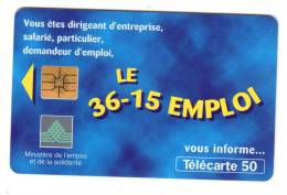 804 F804 - 11/97 - SO3 - TELECARTE 50 - LE 36-15 EMPLOI - 1997