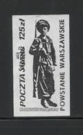 POLAND SOLIDARNOSC SOLIDARITY WW2 WARSAW UPRISING AGAINST NAZI GERMANY CHILD SOLDIER (SOLID 0668/0929) - Fantasy Labels