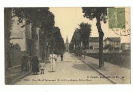 CP NEUILLY PLAISSANCE  N°220 AVENUE VICTOR HUGO  - ECRITE EN 1918 - Neuilly Plaisance