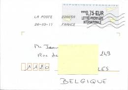 4 Enveloppes Avec Vignette D'affranchissement France - 2000 Type « Avions En Papier »