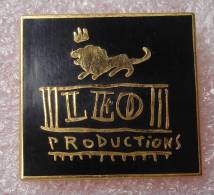 Pin's Cinéma LEO PRODUCTION . Lion . Egf . émail Grand Feu - Cine