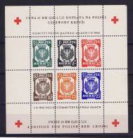 Dachau-Allach Block Addition For Polish Red Cross, Polish Camp Post - Unused Stamps