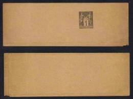 FRANCE - TYPE SAGE / 1882 ENTIER POSTAL - BANDE JOURNAL / COTE +5.00 EUROS (ref 3532) - Bandes Pour Journaux