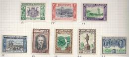 ⭐ Colonie Anglaise - Rhodésie Du Sud - YT N° 54 à 61 * - Neuf Avec Charnière ⭐ - Zuid-Rhodesië (...-1964)