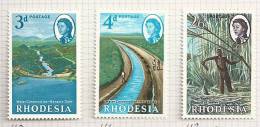 ⭐ Colonie Anglaise - Rhodésie Du Sud - YT N° 110 à 112 * - Neuf Avec Charnière ⭐ - Southern Rhodesia (...-1964)