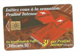 Télécarte 50 Praliné Cote D'or - 1995