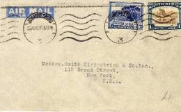 Carta   Aérea Johannesburg 1935, Sur Africa - Airmail