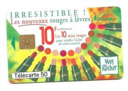 Télécarte 50 Yves Rocher Rouges à Lèvres - 1995