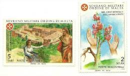 1981 - Sovrano Militare Ordine Di Malta 195/96 Anno Persone Con Handicap   ++++++++++ - Handicaps