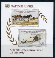 S	Nations Unies - Geneve - ** Bloc N° 3 - 40e Ann. De L´O.N.U. - Otros & Sin Clasificación