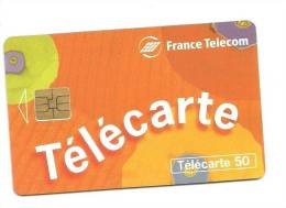 Télécarte 50 France Télecom TELECARTE - 1996