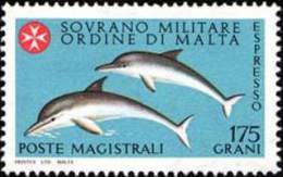 1980 - Sovrano Militare Ordine Di Malta E4 Delfini ---- - Dolphins