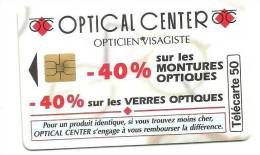Télécarte 50 Optical Center - 1996