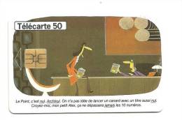 Télécarte 50 LE POINT 25 Ans - 1997