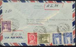 SIAM - THAILANDE / LETTRE MIXTE POUR LE DANEMARK (ref 3547) - Siam