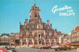 Netherlands, Groeten Uit DELFT, 1970s Unused Postcard [11777] - Delft