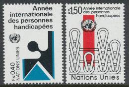 UN Geneva 1981 Michel # 97-98 MNH - Ongebruikt