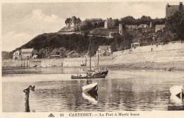 CARTERET (50) Vue Du Port à Marée Basse - Carteret