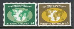 UN Vienna 1980 Michel # 9-10 MNH - Neufs