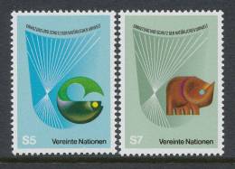 UN Vienna 1982 Michel # 27-28 MNH - Neufs