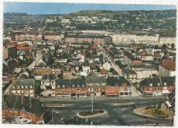 Sotteville-lès-Rouen (76) : Vue Aérienne Au Niveau De La PLace Voltaire Et Les Nouveaux Immeubles Env 1970 (animée). - Sotteville Les Rouen