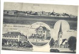 1909 Gruss Aus Wallisellen (seltene Ansicht) Karte Hat Aber Einen Rep. Riss - Wallisellen