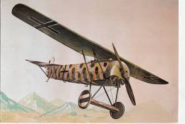 B71434 Fokker D VIII Duitsland Gebouwd In 1914    Plan Plane     2 Scans - 1914-1918: 1. Weltkrieg