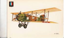 B71415 Breguet Br 14 B 2 Historia De La Aviacion  France  Plane Plan     2 Scans - 1914-1918: 1. Weltkrieg