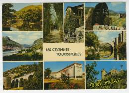 {34471} Les Cévennes Touristiques , Multivues ; Valleraugue Anduze Alès Mas Cévennol Le Vigan Mont Aigoual - Otros