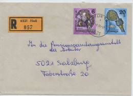 Einschreibe-Brief Reco Fließ-Salzburg MiFr 1995 - 1991-00 Covers