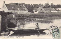 Cpa Rethondes, Barque Sur L'étang, Canotage - Rethondes