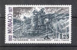 Monaco   -   1977.  La Nave Del Principe Alberto 1^  Di Monaco Sotto La Neve.  MNH, Freschissimo - Polarforscher & Promis