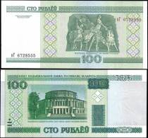 Belarus 2000 100 Ruble Banknotes Uncirculated UNC - Altri & Non Classificati