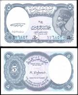 Egypt 5 Piastres Banknotes Uncirculated UNC - Other & Unclassified