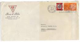 VER1145 - ANDORRA 6/2/1971  , Lettera Commerciale  Per L'Italia. - Storia Postale