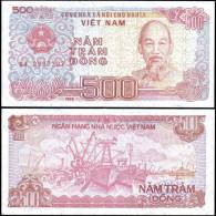 Vietnam 1988 500 Dong Ship Banknotes Uncirculated UNC - Otros & Sin Clasificación