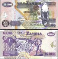 Zambia 2006 100 Kwacha Eagle Banknotes Uncirculated UNC - Other & Unclassified