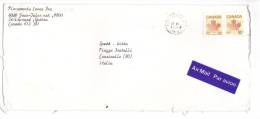 VER1149 - CANADA  13/4/1983  , Lettera Commerciale  Per L'Italia. - Lettres & Documents