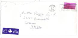 VER1163 - CANADA  7/7/1970  , Lettera Commerciale  Per L'Italia. - Storia Postale